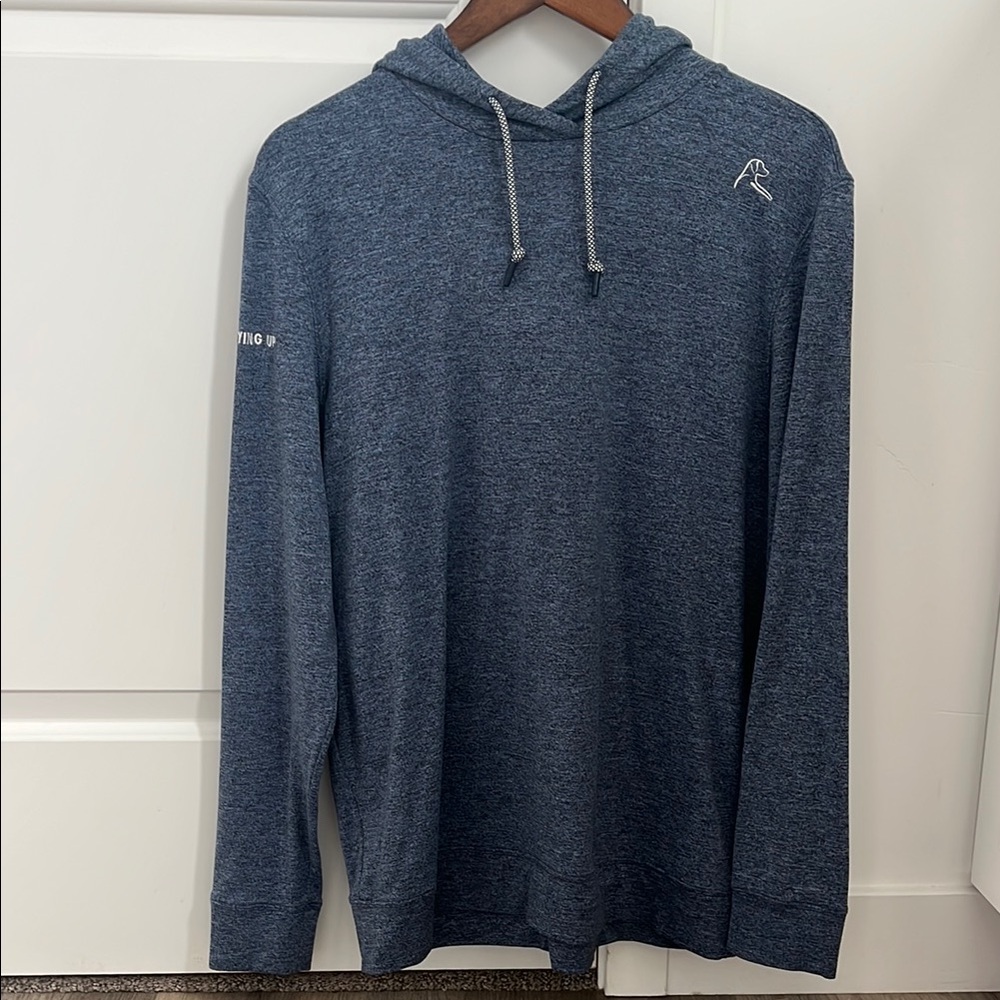 Rhoback Heathered Blue Hoodie